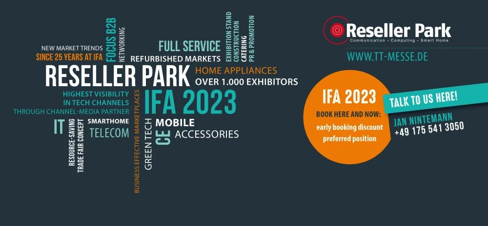 Reseller Park: Empowering Connections and Driving Success at IFA 2023