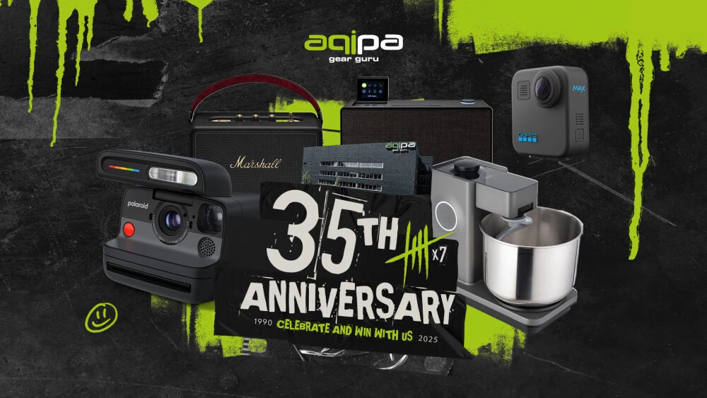 35 years of Aqipa gear gurus – celebrate and win!