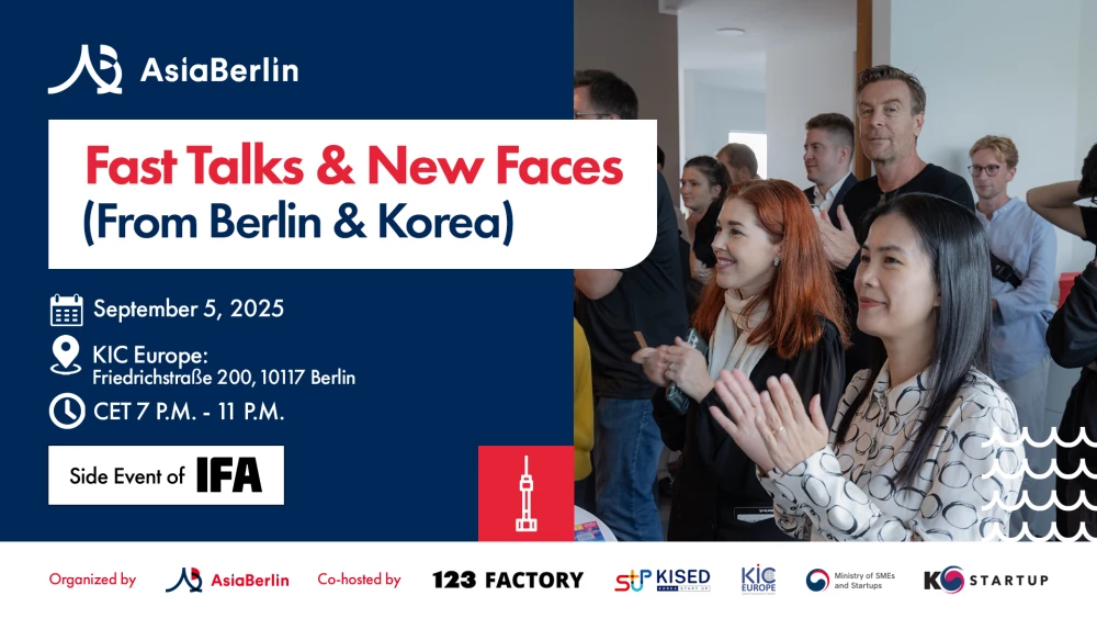 Fast Talks & New Faces (From Berlin & Korea)