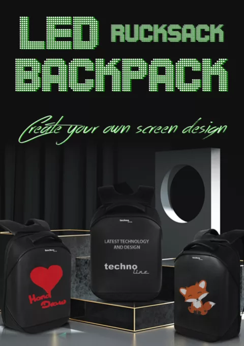 BAG 1 - LED Rucksack mit APP