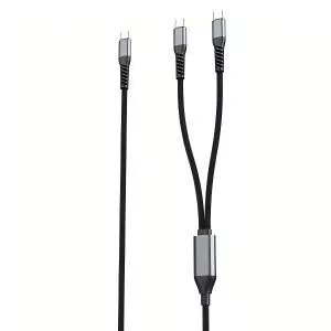 2in1 USB C Cable with Digital Display