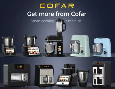 Robot cooker stand mixer air fryer