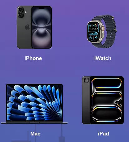 iPhone, iPad, iWatch