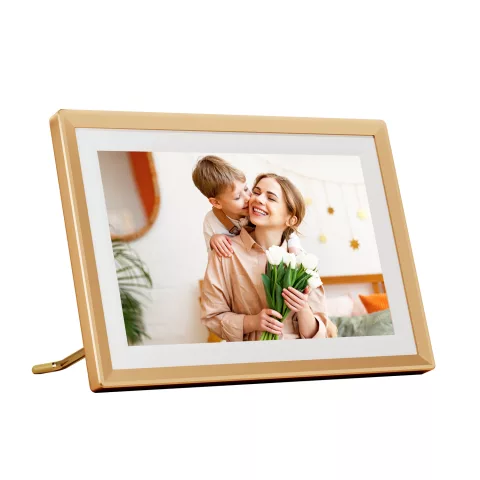 D10 Digital Photo Frame(Golden Frame)