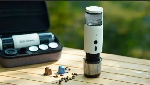 Portable coffee machine