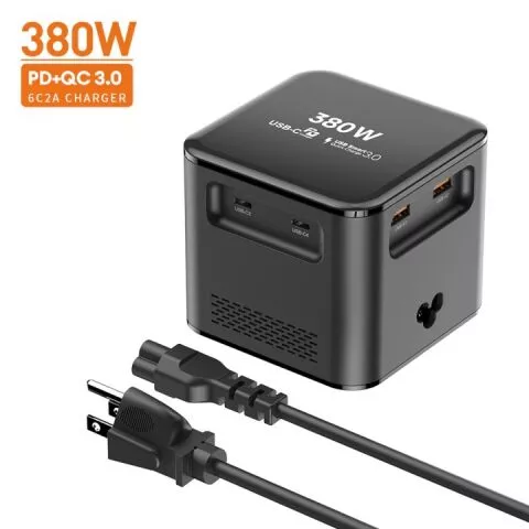 380W 8 ports smart GaN fast charger