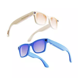 smart glasses G300 in blue and beige