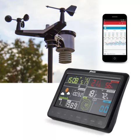 Alecto (WS-5500) Professional 8 in 1 Wi-Fi weather station with app