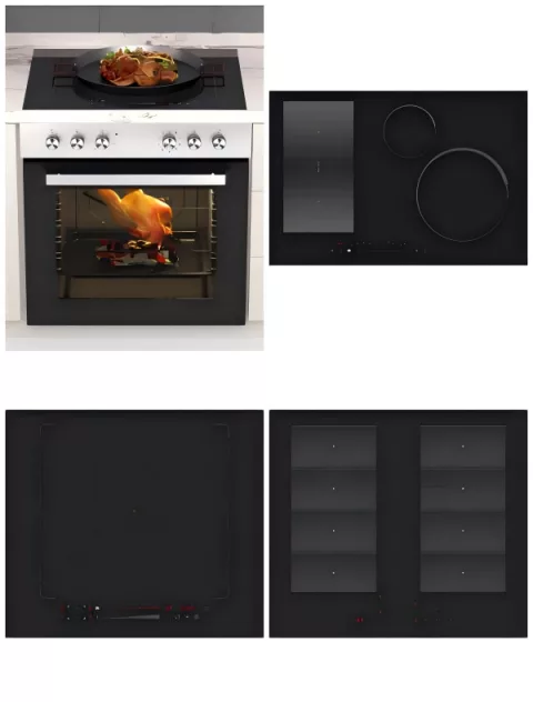 built-in induction hobs, ceramic hobs, ovens, hybrid hobs, and various freestanding hobs for home and commercial use