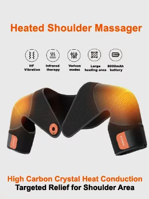 Heated Vibration Shoulder Massager