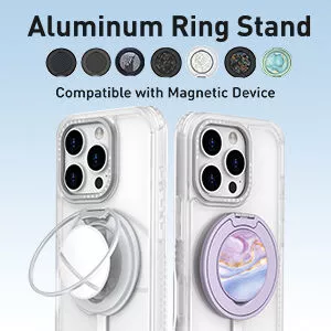 Aluminum ring stand