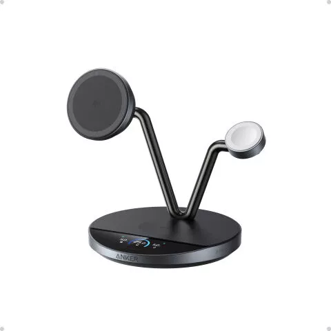 Anker Prime Wireless Charging Station (3-in-1, MagGo, AirCool, Dock Stand)