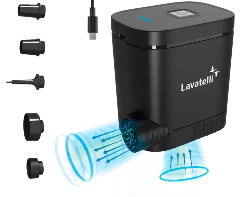 VAC-U-POWER 3 in 1 Portable Air Pum + Power Bank