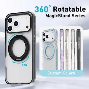 360° rotating stand phone case