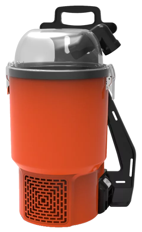 Shoulder vacuum cleaner