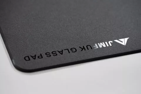 2.5D edges glass mouse pad