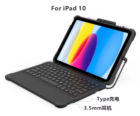 SL-2428-Type-C cable keyboard, 3.5mm audio ,Type-C charging port