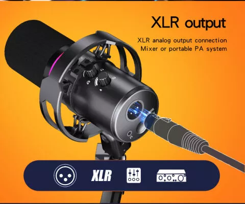 Professional Boom ARM Dynamic Microphone M-690