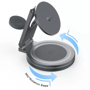 QI2 3 in 1 Magnetic Wireless Charger