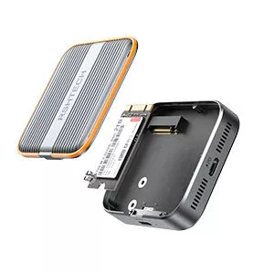 M.2 NVMe PCle Magnetic Hard Drive Enclosure