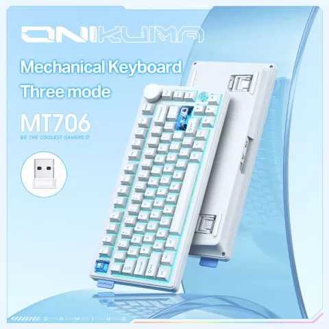 MT706 Mechanical Keyboard Three mode