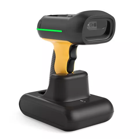 Inateck AI Industrial 2D Bluetooth Barcode Scanner with IP67 Waterproof Dustproof Shockproof Standard, BCST-75S