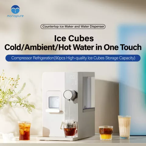 Countertop lce Maker and Water Dispenser