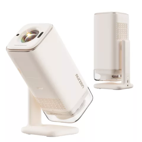 Aurzen BOOM air Google TV Smart Projector, Compatible with Charging Stand and AuroraBeam Lens