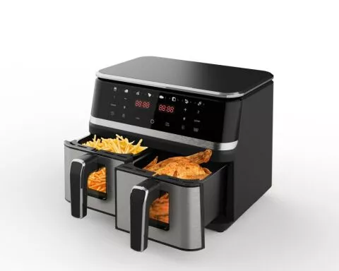 double door air fryer