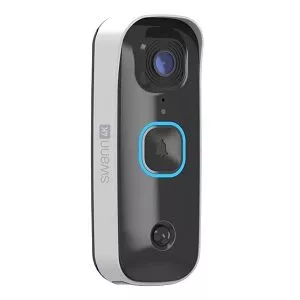 SwannBuddy4K Video Doorbell with SwannShield AI Voice Assistant
