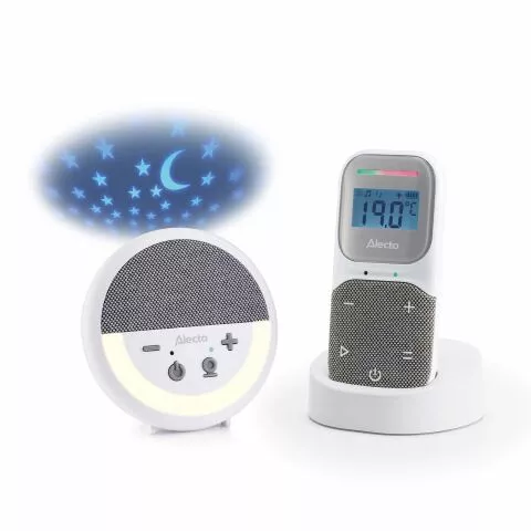 Alecto (DBX150) Full eco DECT baby monitor with  display, projector and night light