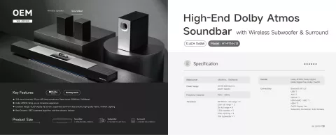 Soundbar 7.1.4CH