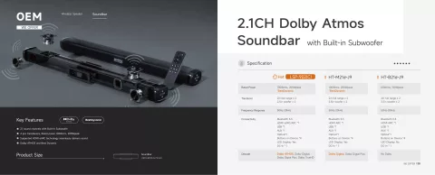 Soundbar 2.1CH