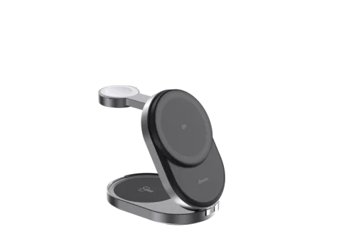 Foldable 3-in-1 Qi2/Qi2.2 Wireless Charger