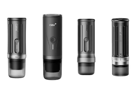 Portable espresso machine, Electric coffee bean grinder