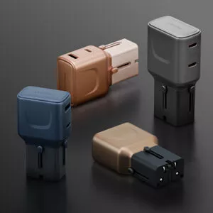 TravelGo Adapter series – Pocket sized Travel Charger available in 25W to 65W