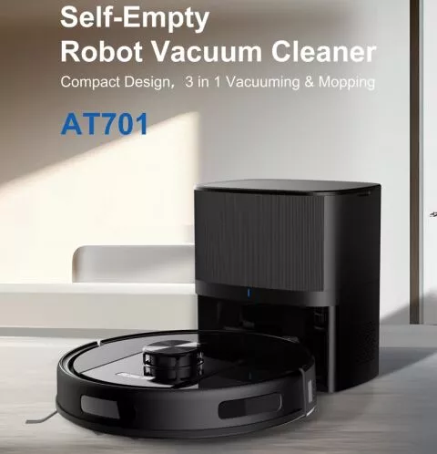 Self-Empty Robot Vacuum Cleaner