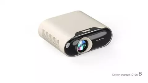 CHEERLUX SMART HOME THEATER PROJECTOR FULL HD PROJECTOR BEAMER FOR GIFT.HOME.PARTY ( C10N )