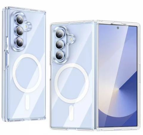 clear hybrid flip fold case