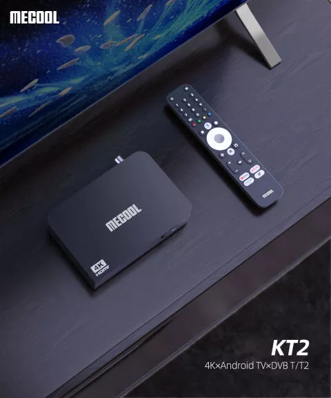 MECOOL KT2 4K Android TV DVB Hybrid Set-top Box