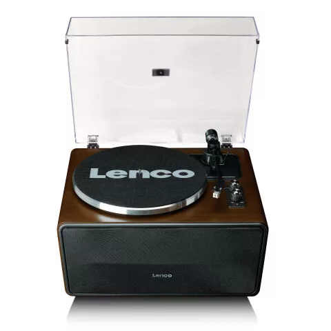 Lenco LS-470 Turntable with 4 speakers built-in and bluetooth reception and Audio-Technica Cartidge