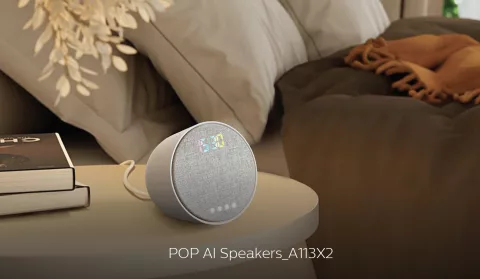 POP AI speaker with display