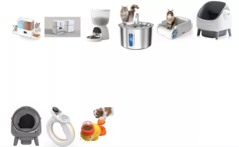 Feeding and drinking machine、RFID  pet feeder、New Folding Feeder、Stainless Steel Water、Dispenser、Open Smart Pet Litter box、Mini-A Smart Litter Box、Rolling Cat Litter Box、Smart Leash & Stop Barker 2-in-1、Little Yellow Duck Toys