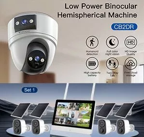 Low Power Binocular Hemispherical Machine