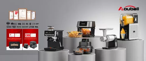 4-IN-1 PORTABLE GLASS AIR FRYER
