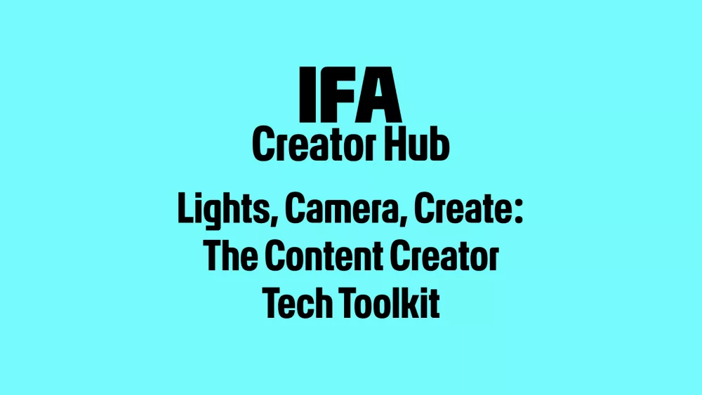 Lights, Camera, Create: The Content Creator Tech Toolkit
