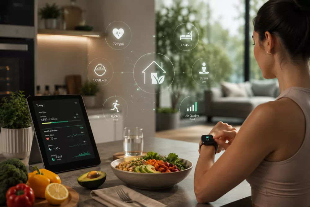 Food, Health, and Longevity at Home