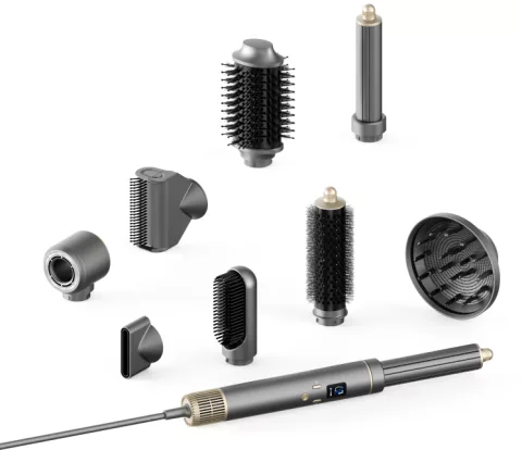 8-in-1 Multifunctional High Speed Hair Styler