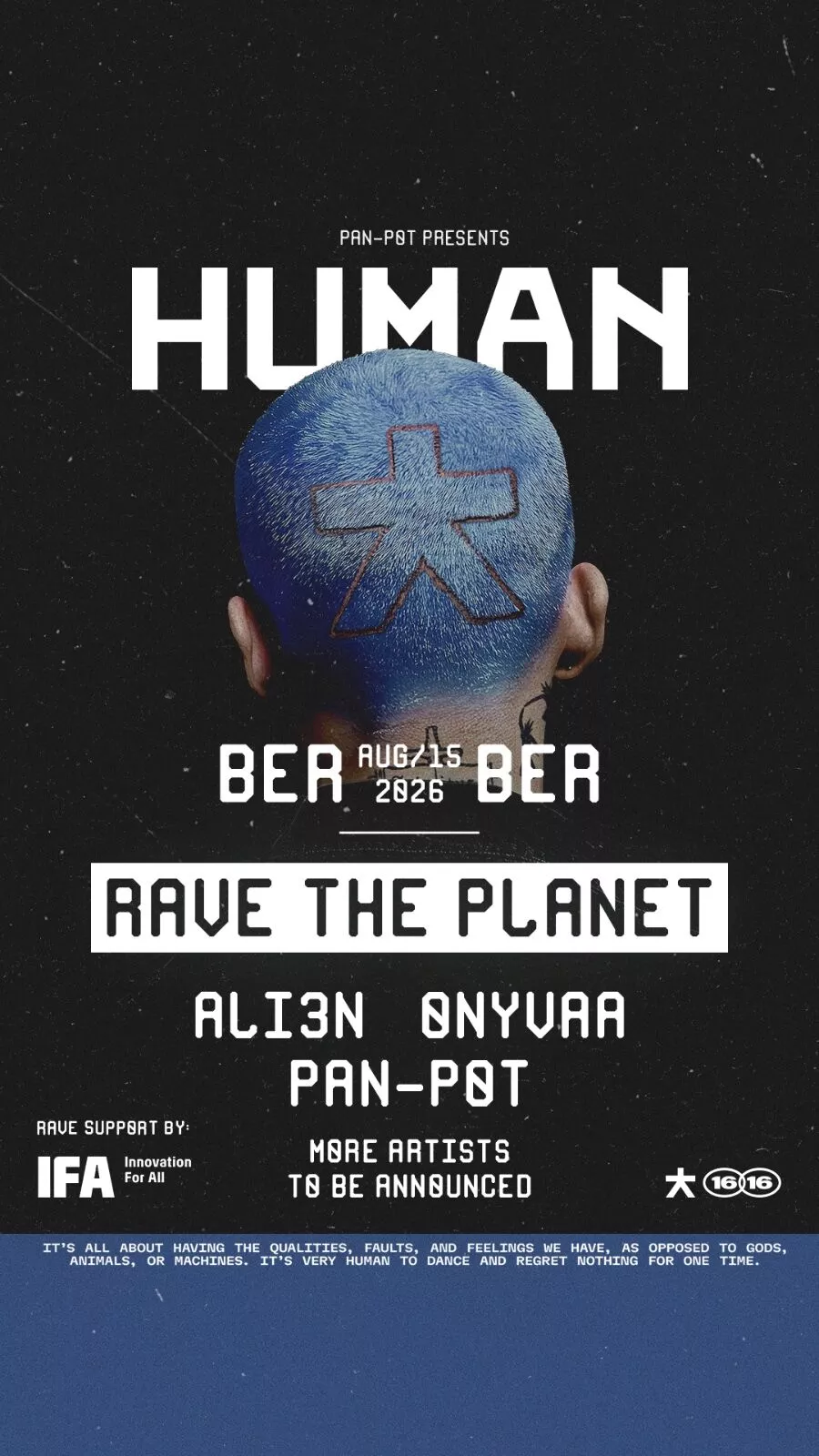 IFA x HUMAN bei Rave the Planet