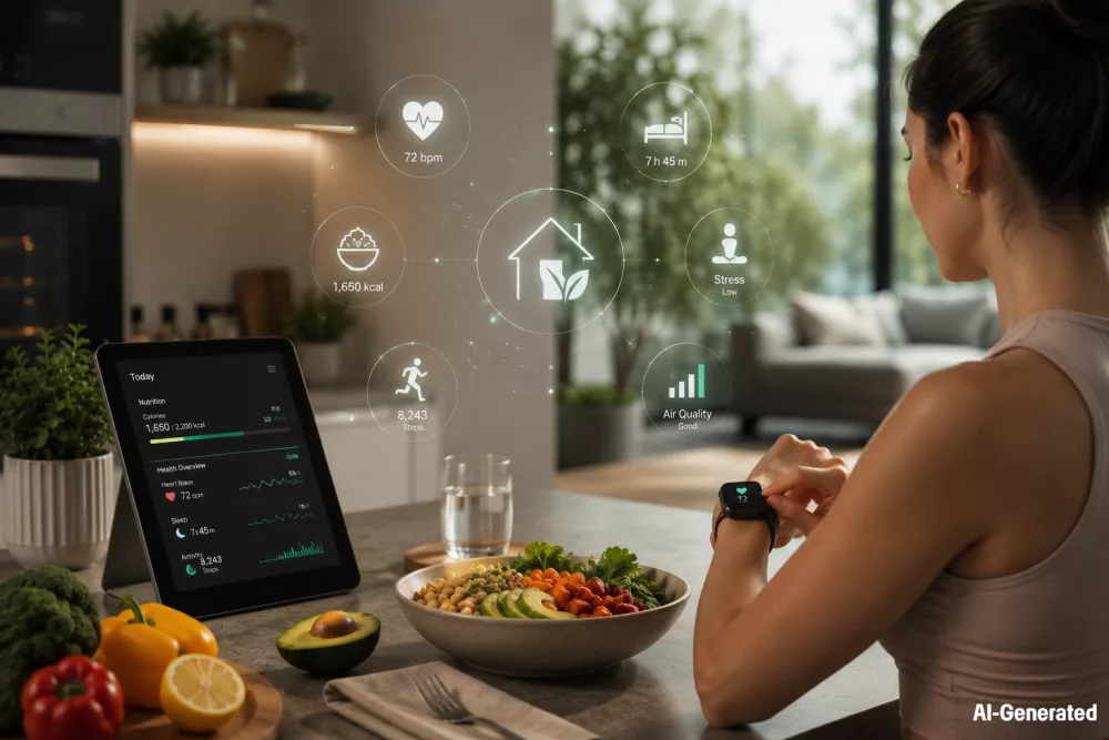 Food, Health, and Longevity at Home